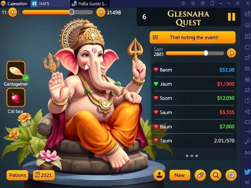 Indian players community event for Ganesha S Blessing Quest