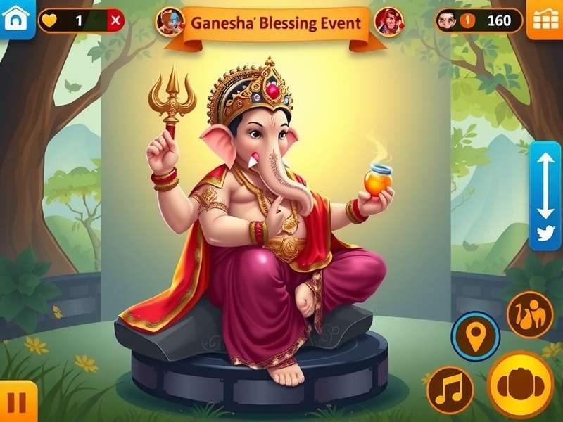 Ganesha S Blessing Quest popularity chart in India
